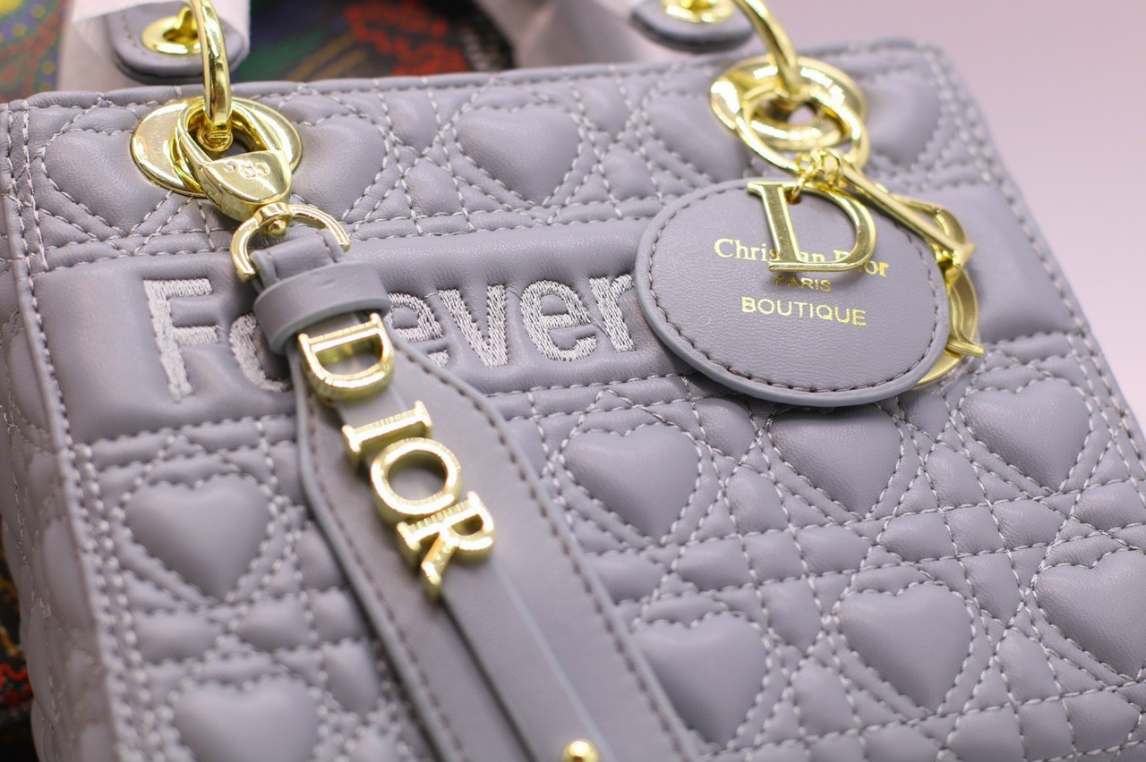 Túi xách nữ Dior lady kim cương size 20cm hàng SIÊU CẤP  Túi xách  lien  fashion