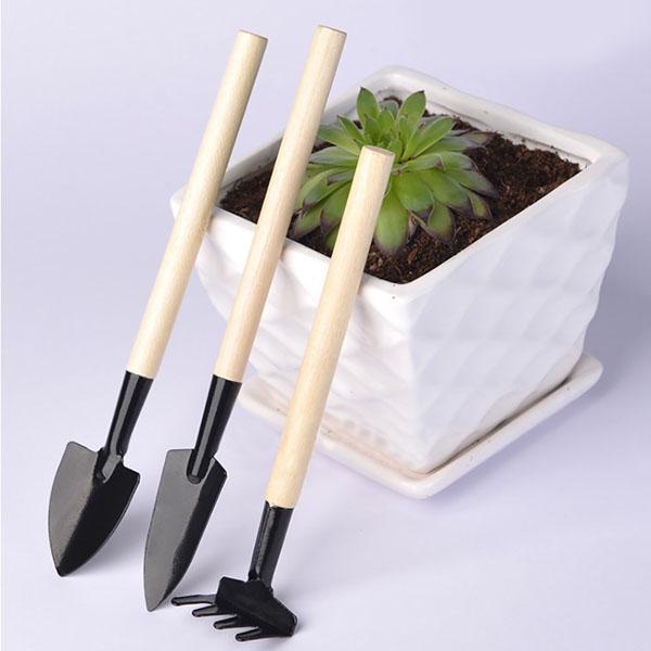 Bộ cuốc xẻng làm vườn mini 3 món stin shop