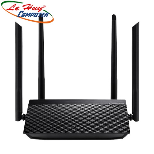 Router wifi băng tần kép asus rt-ac1200 v2 chính hãng
