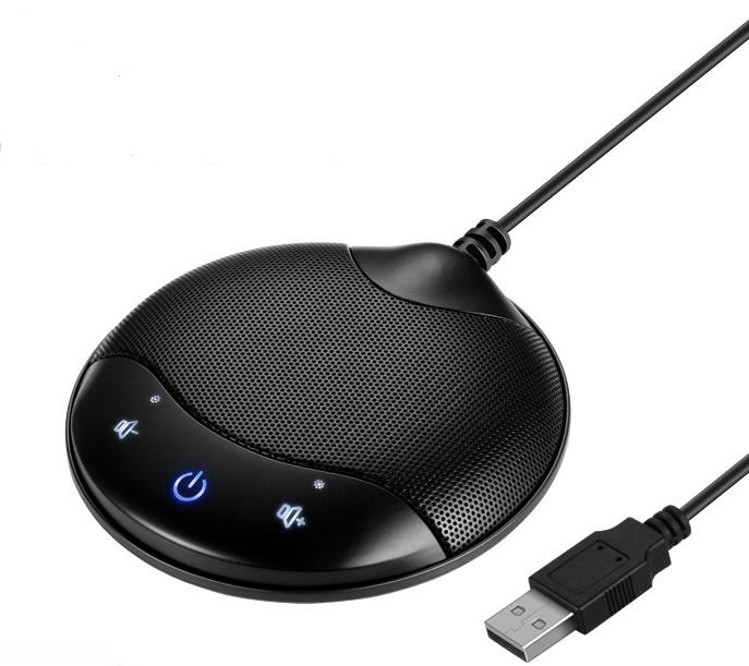 Micro đa hướng -livestream - họp trực tuyến- usb cho máy tính laptop siêu thu âm khoảng cách 2m