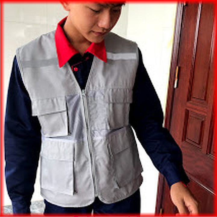 Áo ghi lê size l phản quang bảo hộ lao động shuni001agl