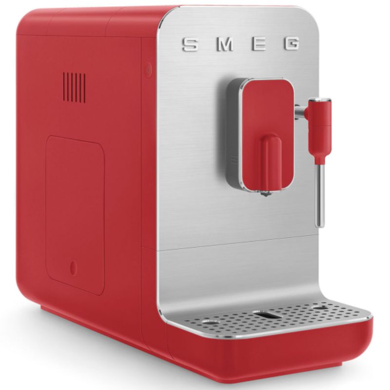 Máy pha cà phê espresso smeg bcc02rdmeu, red, thermoblock, 19 bar