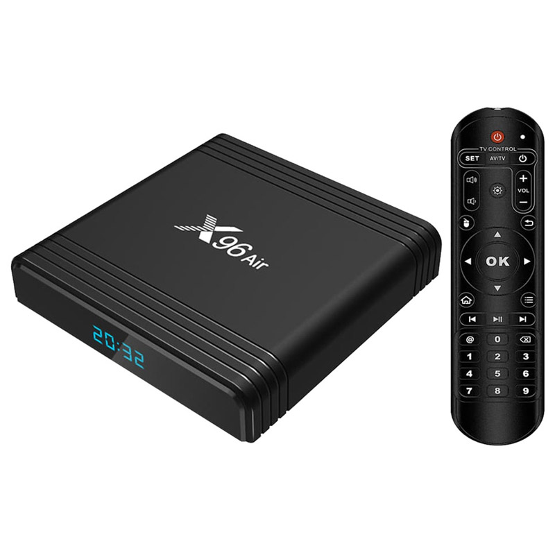 [HCM]Android TV Box X96 Air Ram 4GB Bộ nhớ trong eMMC 32GB CPU Amlogic S905X3 cực mạnh Android TV 9 hỗ trợ voice giọng nói Wifi 2 băng tần Bluetooth 4.1 giá cạnh tranh