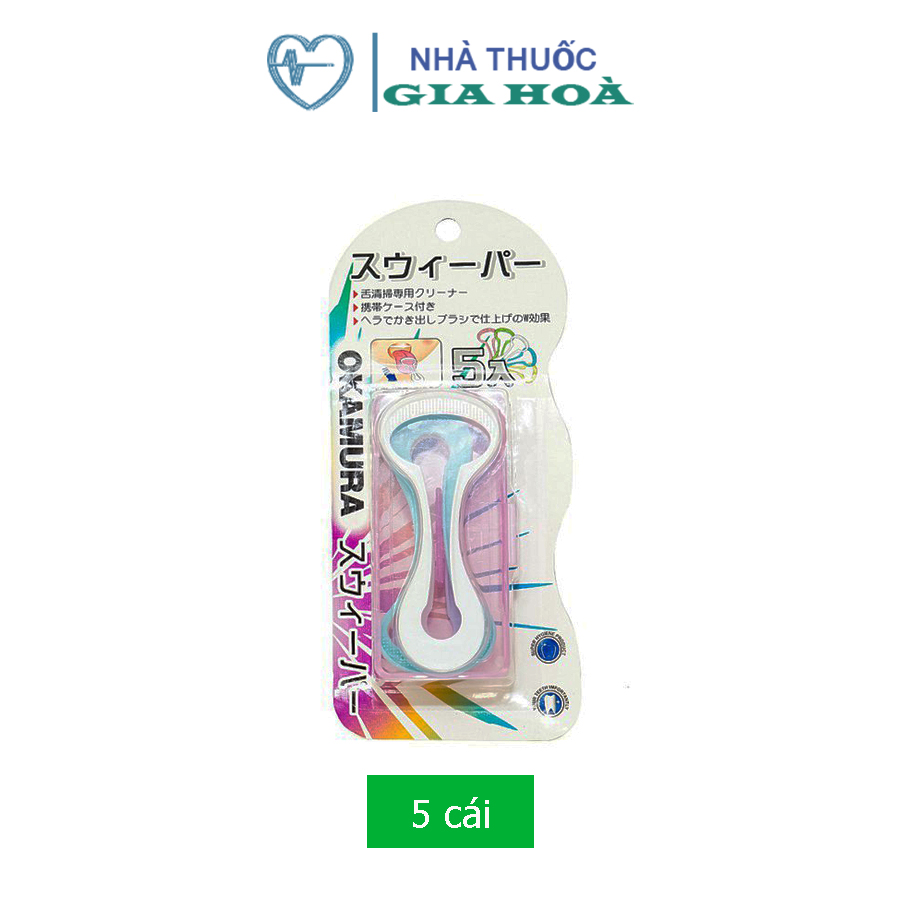 Dụng Cụ Cạo Lưỡi Okamura