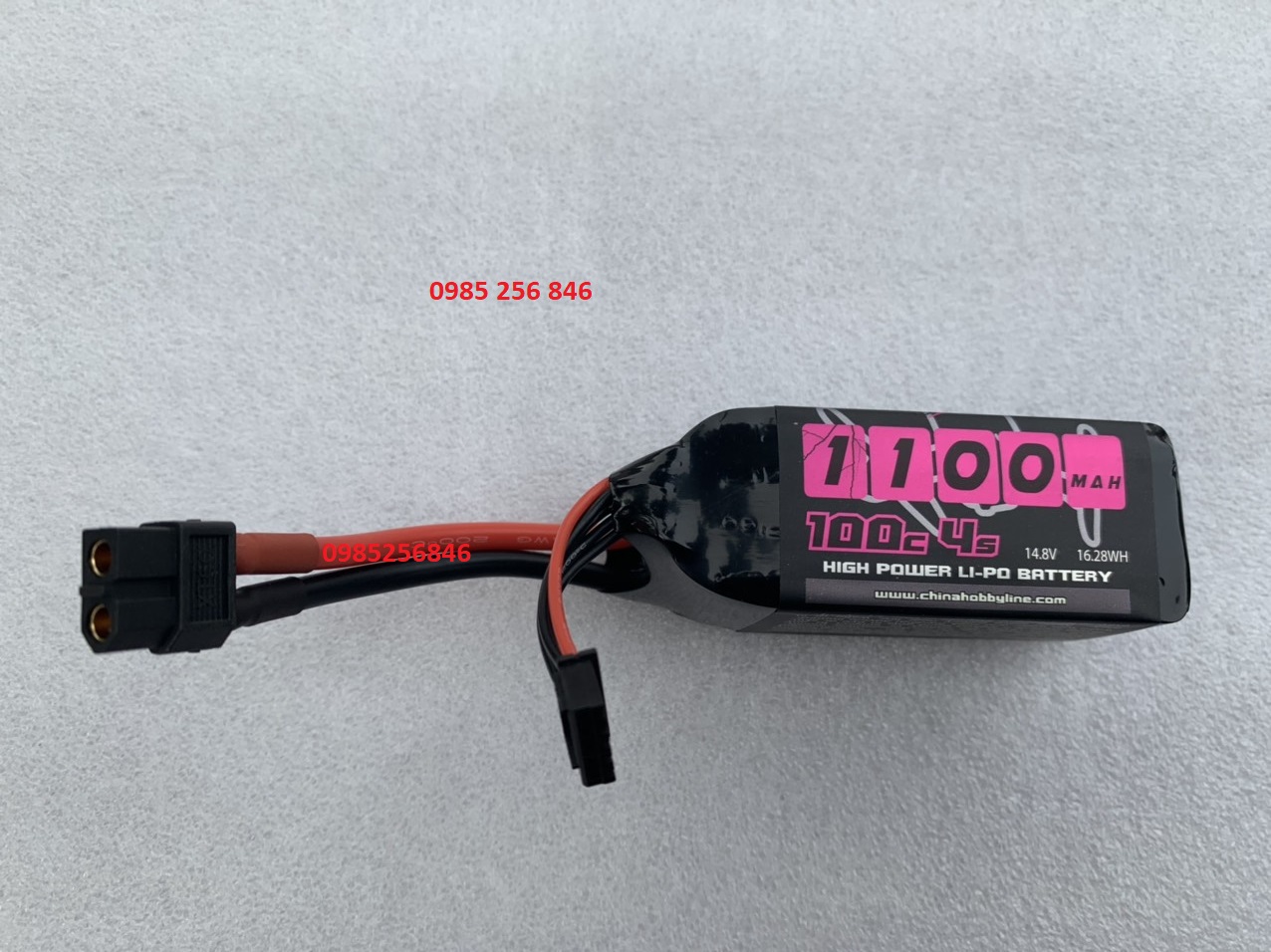 Pin lipo cnhl 1100mah 4s 100c - hàng chính hãng, nhập khẩu trực tiếp
