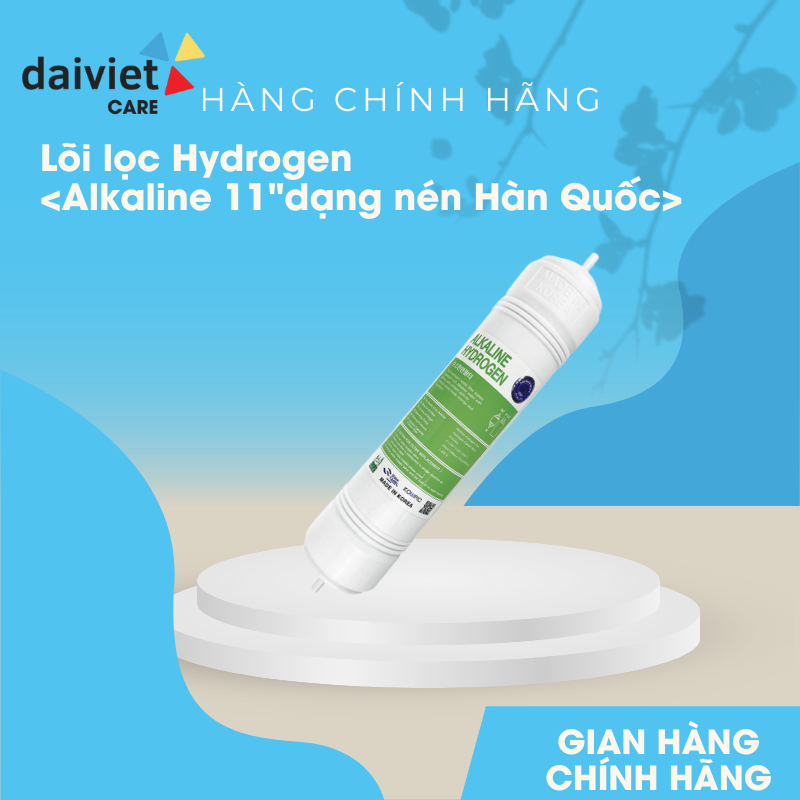 Lõi lọc hydrogen alkaline hàn quốc dùng cho daikiosan, makano, kangaroo, sunhouse, karofi, nakami,