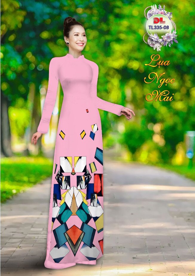 Vải áo dài lập thể