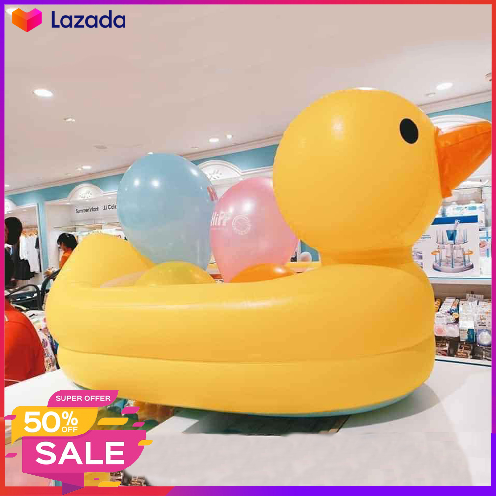 Phao Bơi, Bể Bơi Con Vịt Vàng Cute Cho Bé - Chất Liệu Cao Cấp - Giúp Bé Thích Thú Năng Động Khi Đi Tắm Trong Nhà Hoặc Ngoài Trời