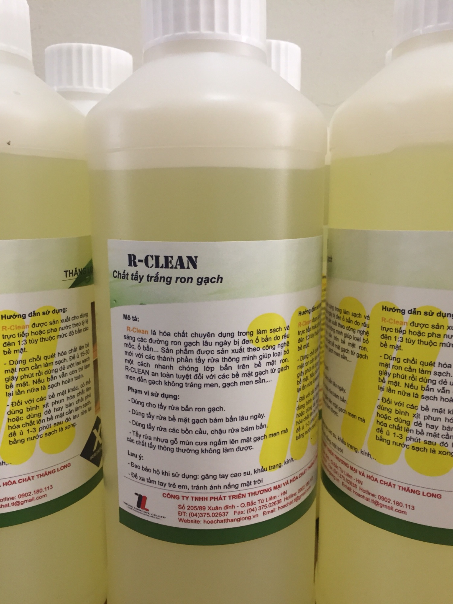[HCM]Vệ sinhTrắng Ron Gạch R-Clean (1 lít)