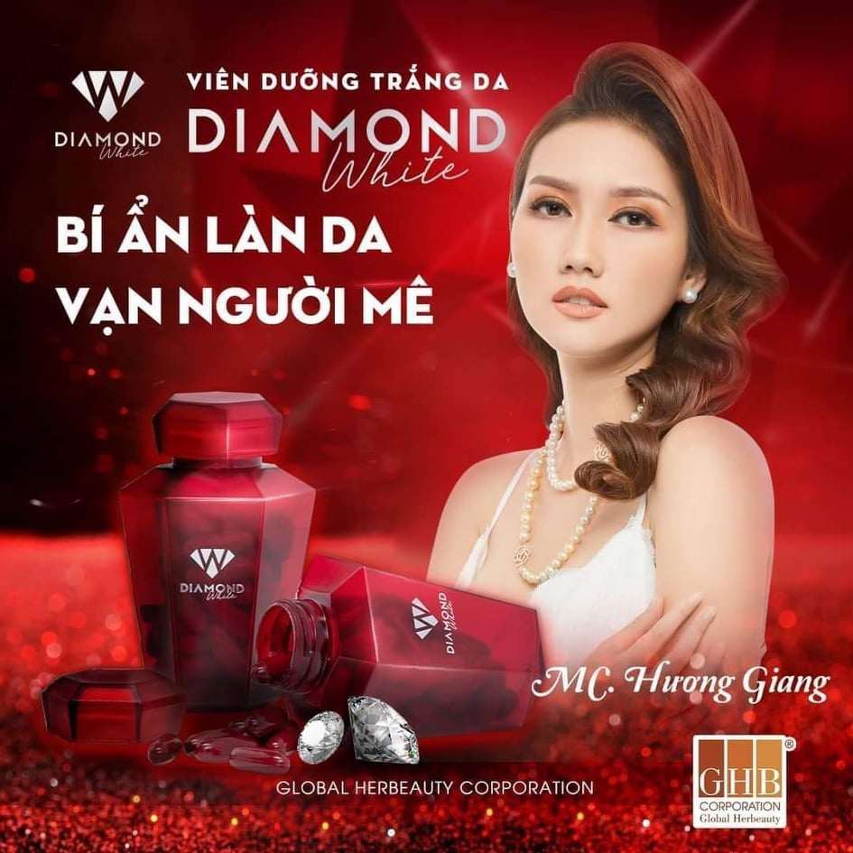 [HCM]VIÊN UỐNG DƯỠNG TRẮNG DA DIAMOND WHITE NGỌ C TRINH CHÍNH HÃNG