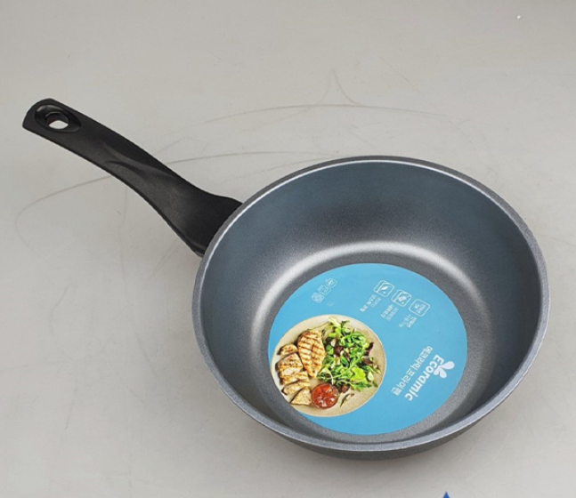 Chảo chống dính 5 lớp ecoramic không từ chính hãng 18cm sâu lòng