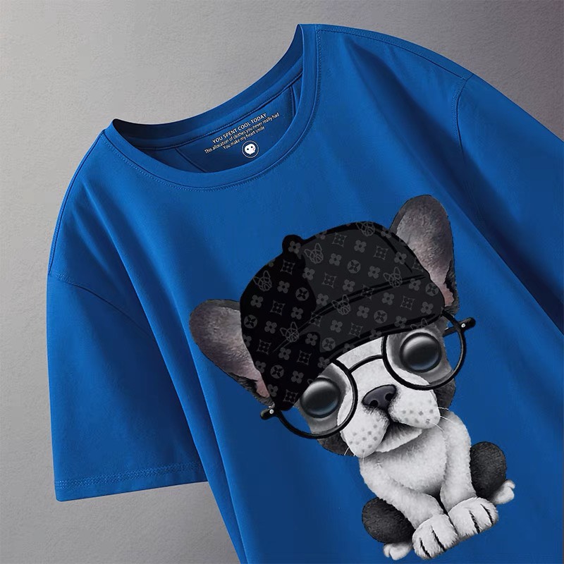 Áo chú chó dễ thương, áo chó cute, áo thun nam nữ