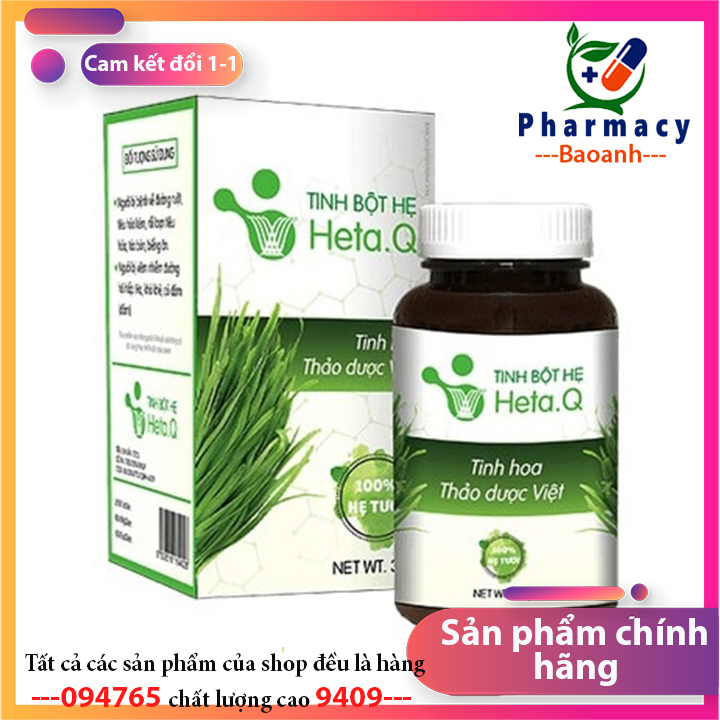 Tinh bột hẹ heta Q - hỗ trợ chữa táo bón, biếng ăn ở trẻ nhỏ - Tăng cường hệ miễn dịch - Hàng chính hãng - Đánh giá 5 sao - chất lương cao