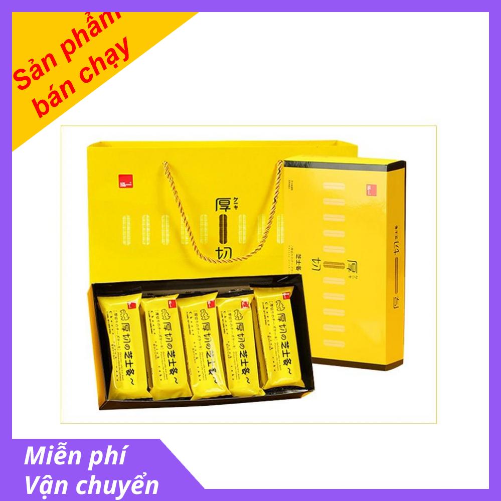Thùng 1kg Bánh Bông Lan Phô Mai Tươi Cheese Stick Cake Đài Loan