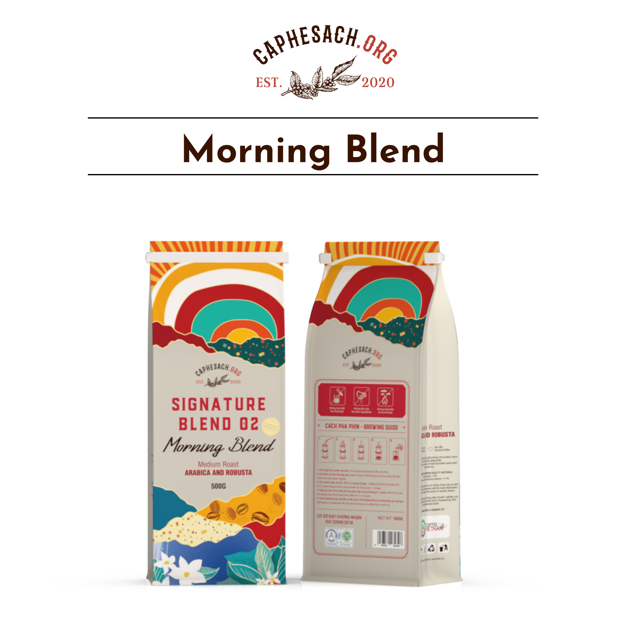 Cà phê signature blend 02 - morning blend 500g