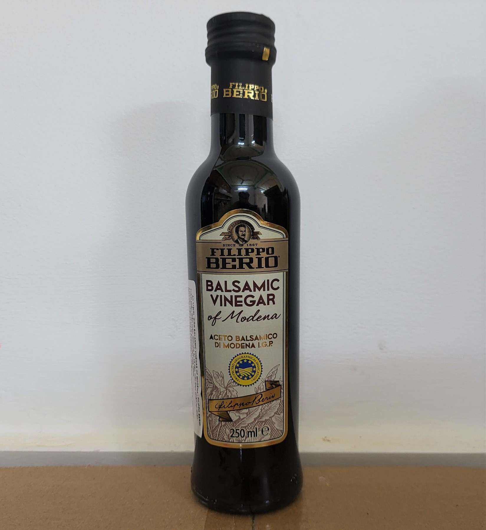 FILIPPO BERIO - Chai 250ml GIẤM NHO Italia Balsamic Vinegar of Modena