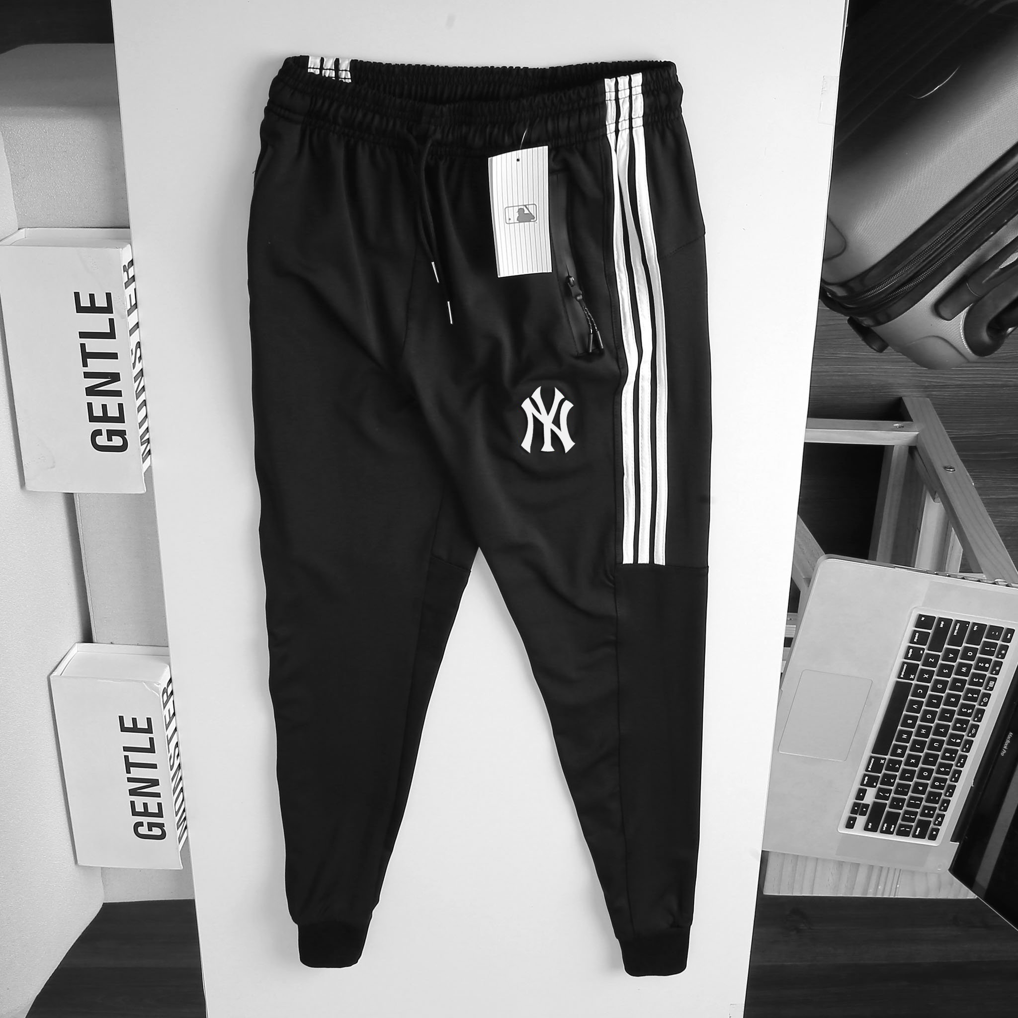 Quần jogger Q162 quần dài thể thao nam ống bo chất thun poly co giãn 4 chiều vải mềm mịn thoáng mát logo ép nhiệt sắc nét