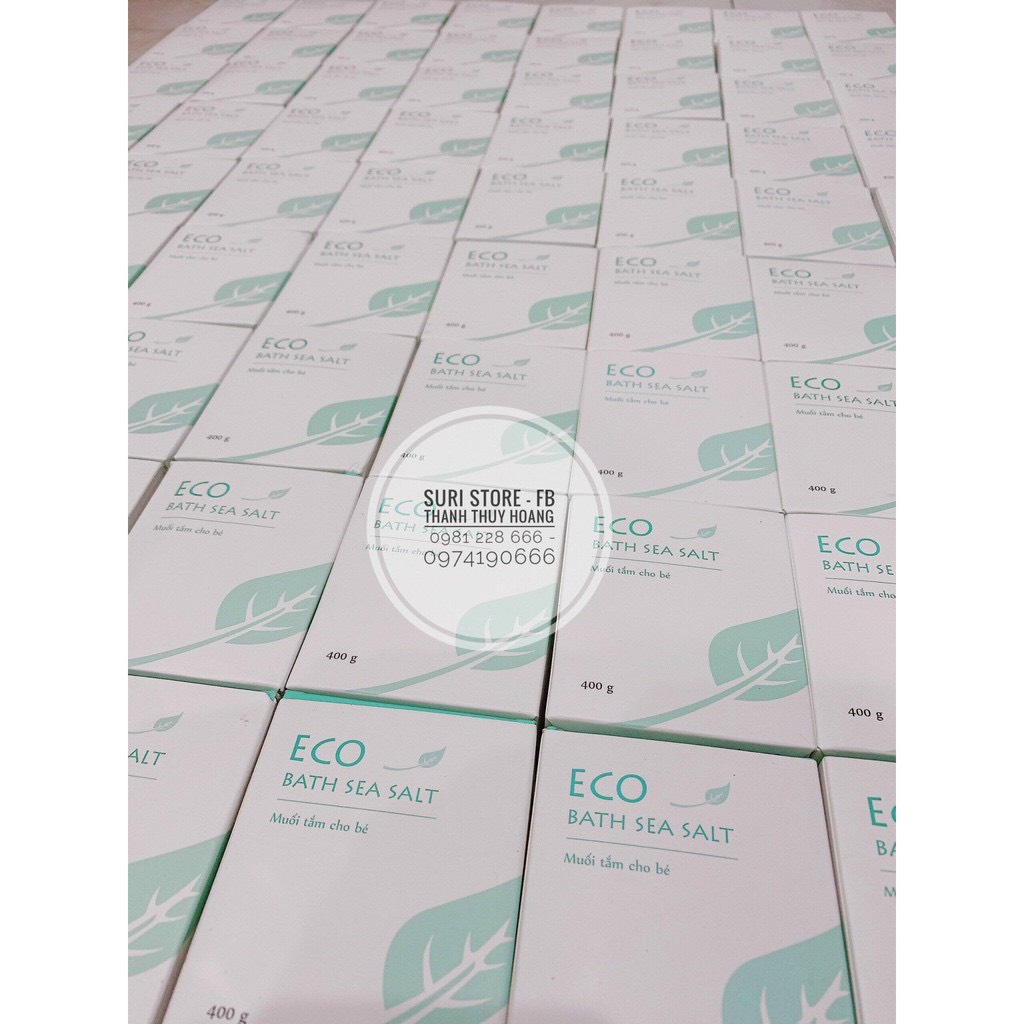 Muối tắm thảo dược cho bé Eco - 400g