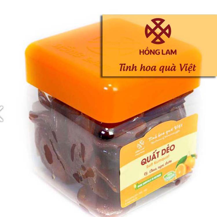 Ô mai quất dẻo hồng lam 300g