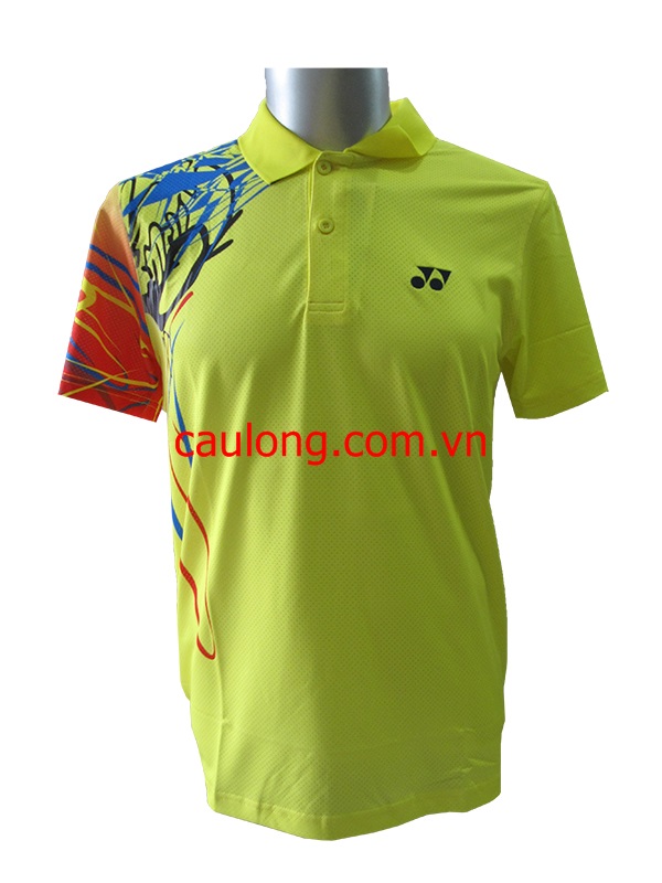 Áo cầu lông nam cổ bâu yonex 1825a nhiều màu