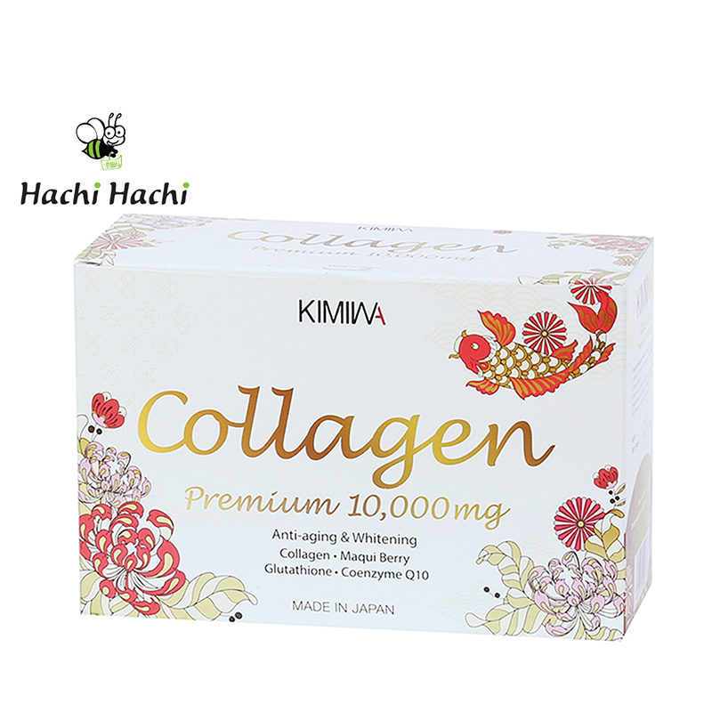 TPBVSK Nước uống Collagen da trắng hồng, căng mịn Premium Kimiwa 10000mg