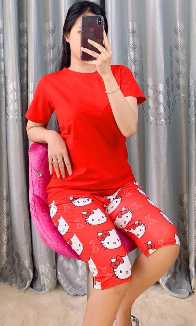 Set bộ ngố quần legging hàng thiết kế 45kg - 75kg