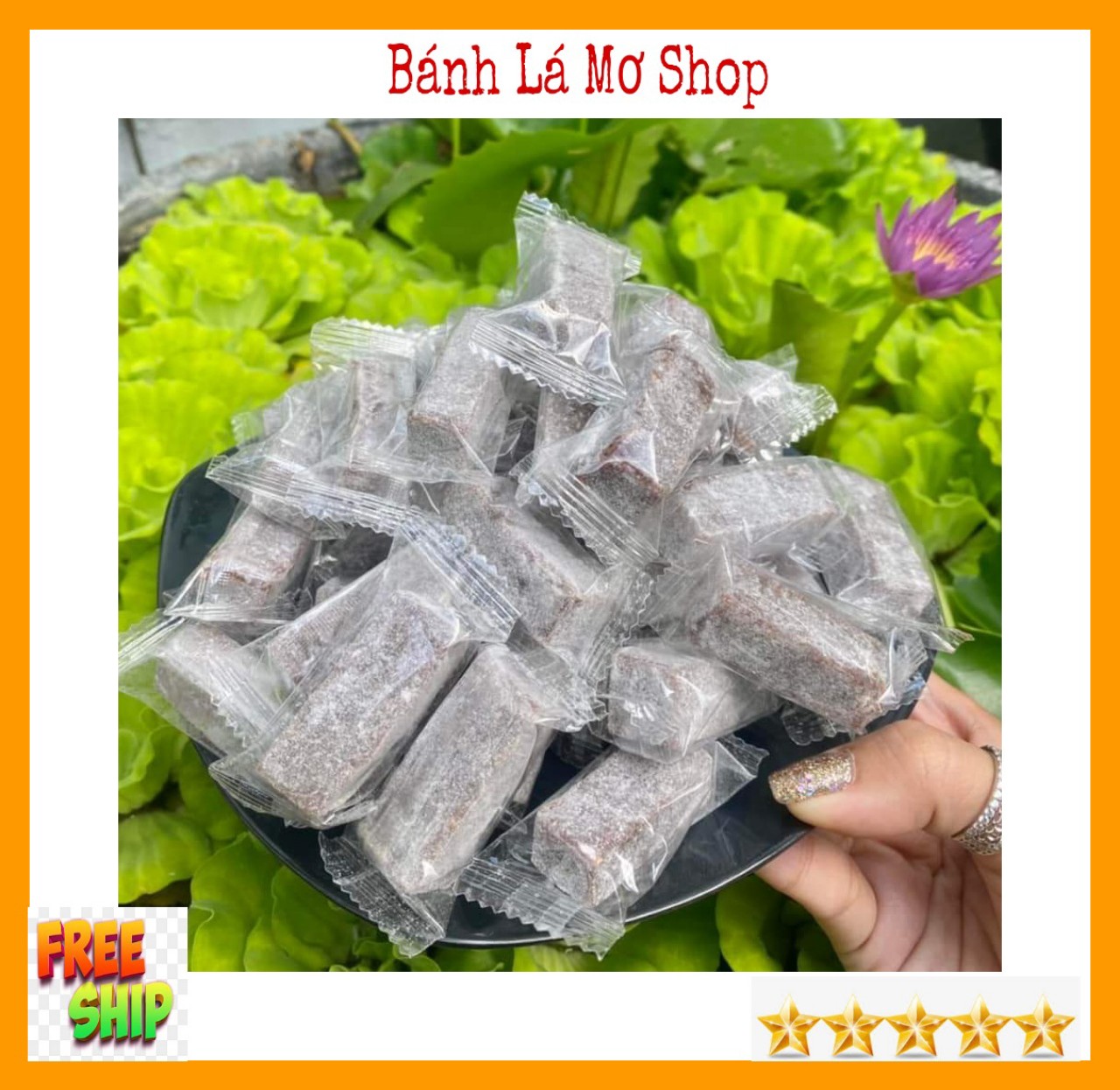 {FREESHIP} 1KG KẸO GỪNG DẺO NGUYÊN PHẤN KIÊN LONG- BÁNH LÁ MƠ SHOP