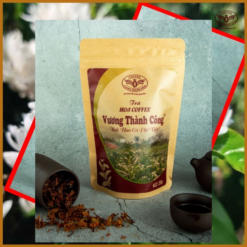 Trà hoa cà phê hữu cơ dak lak [cà phê vương thành công-ab13]-[100% nguyên chất của hoa cà phê thơm ngon, tự nhiên - buôn ma thuột - đắk lắk]