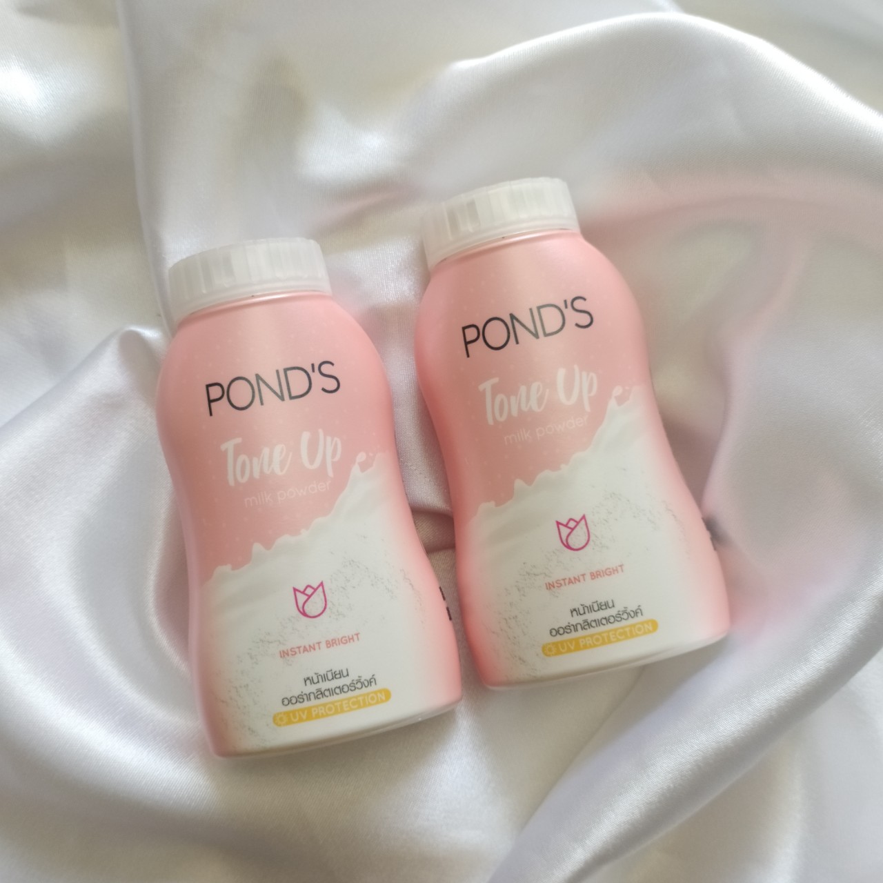 Phấn phủ ponds tone up milk powder 50g - thái lan