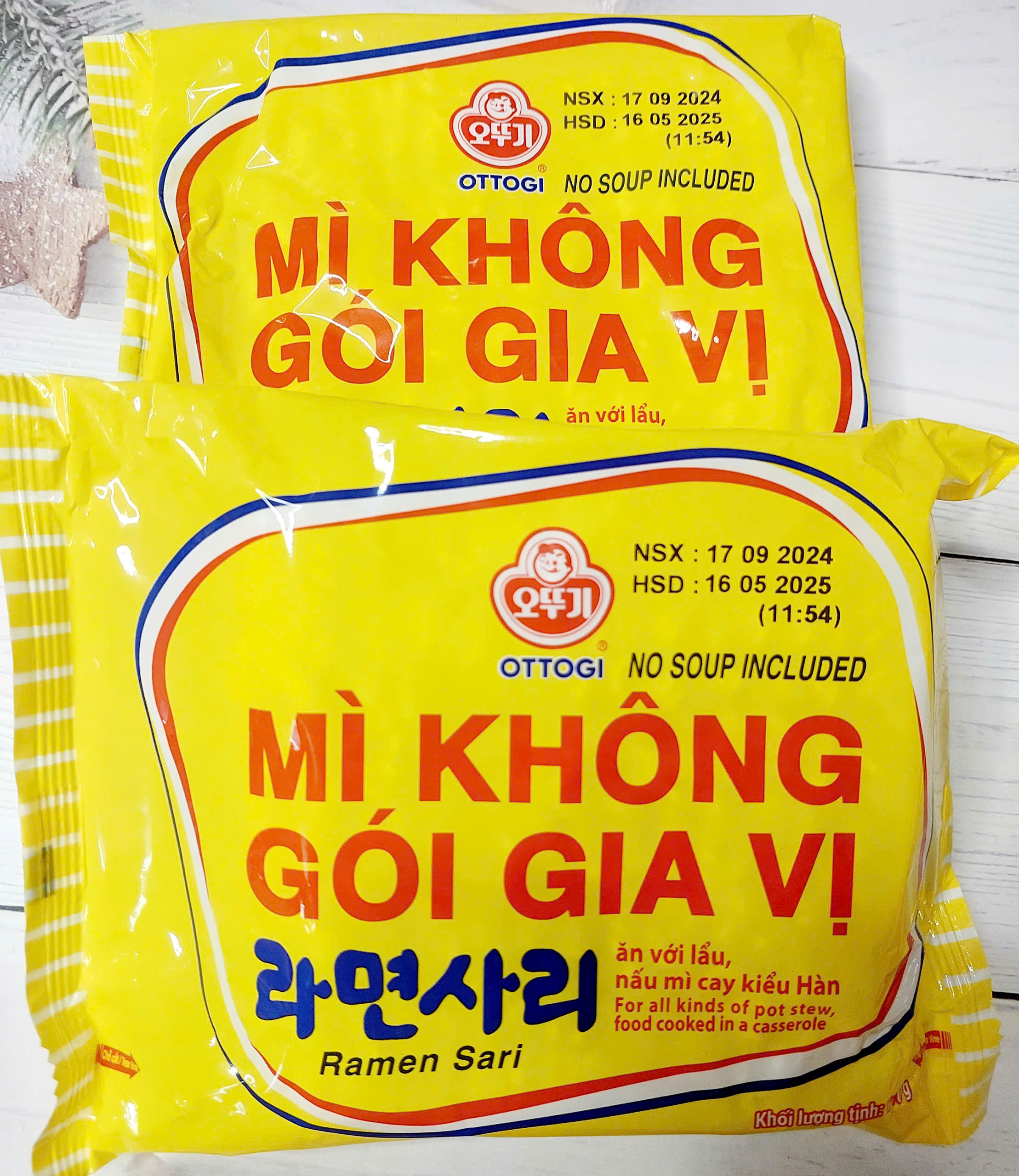 Mì gói không gia vị Ottogi 110g_minhnhatfood