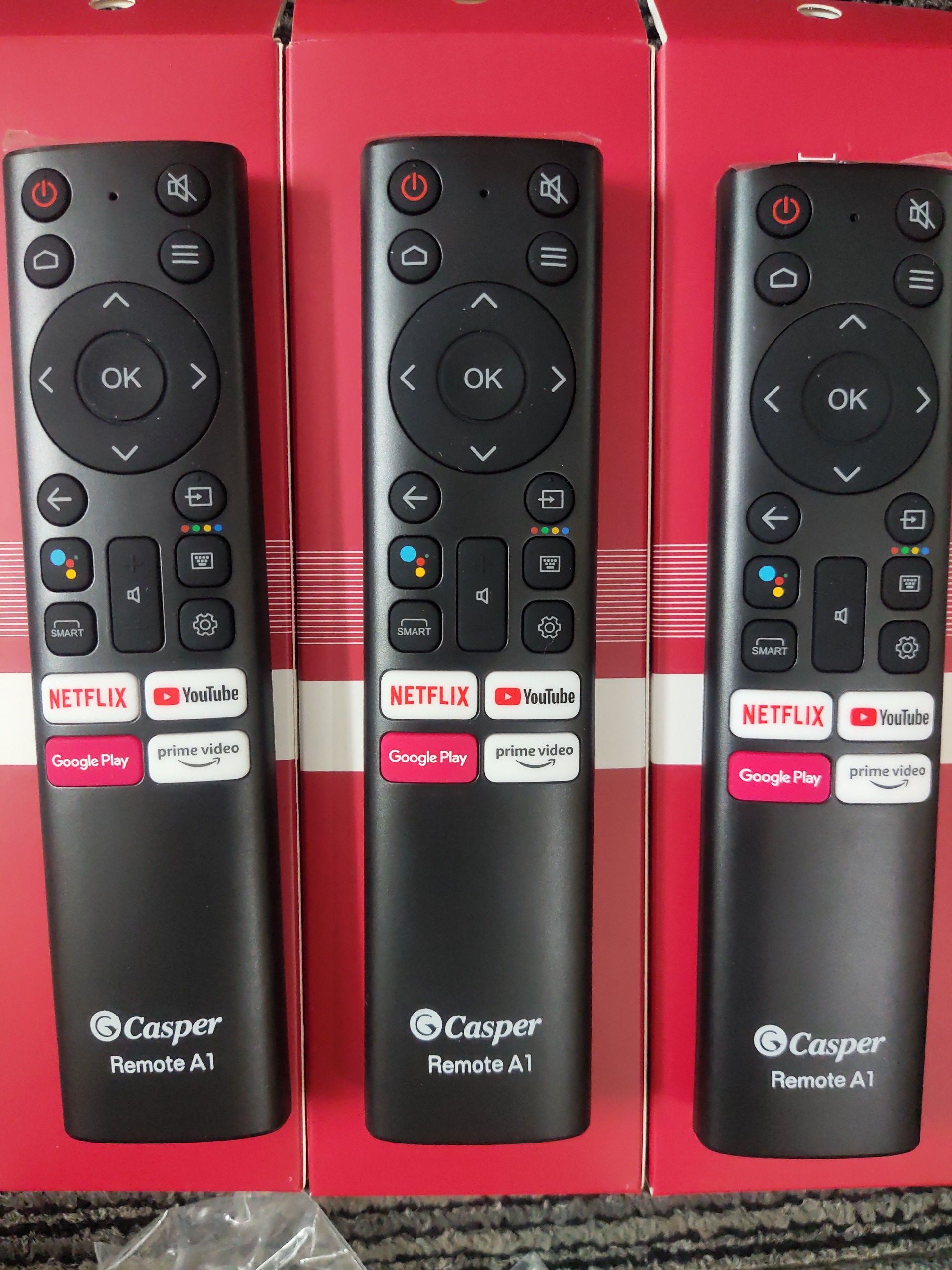 Điều khiển tivi Casper Có tìm kiếm giọng nói Remote TV casper Smart mẫu A1
