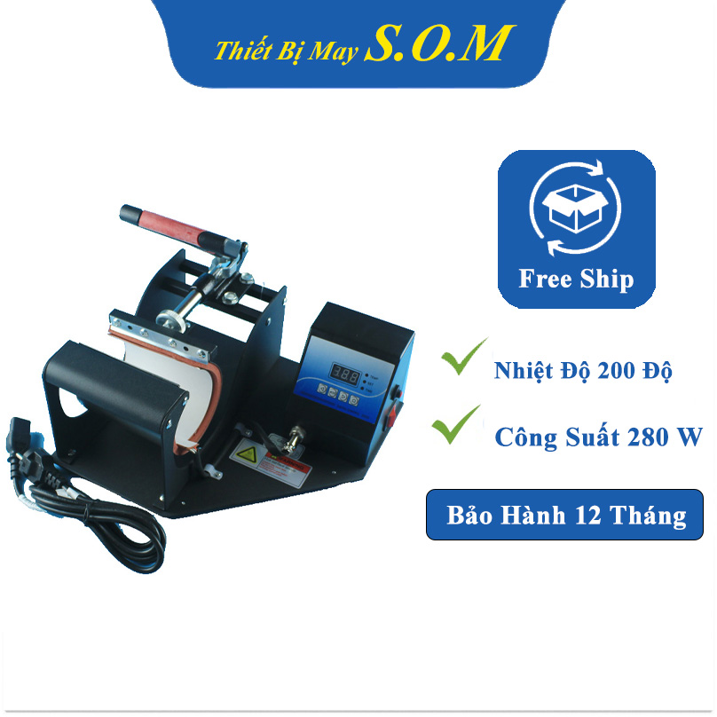 Máy ép cốc chuyển nhiệt lên sứ  máy in logo ly cốc sứ