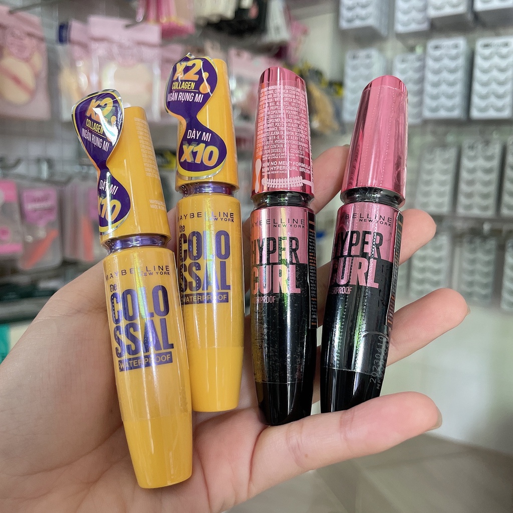 Mascara siêu dày & dài mi chống nước tốt - HÀNG CHÍNH HÃNG