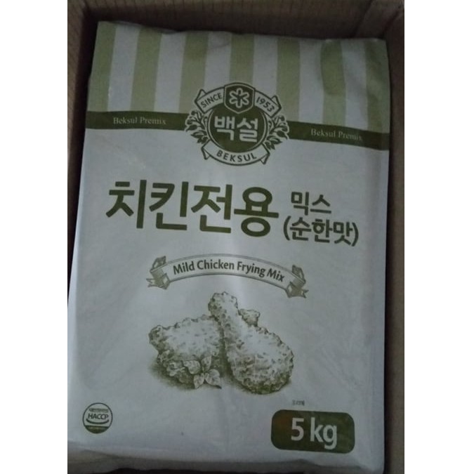 Bột chiên gà hàn quốc túi to cho nhà hàng 5kg - 치킨전용 믹스