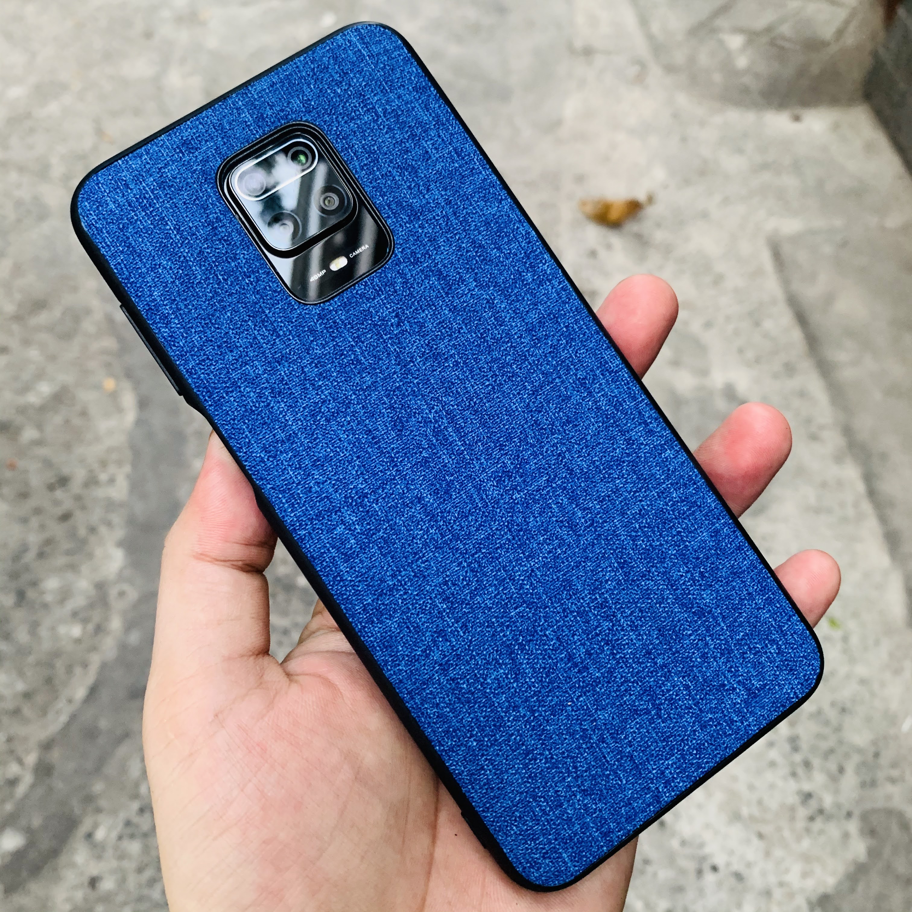Ốp lưng Redmi Note 9s Vải Jean Màu độc đáo