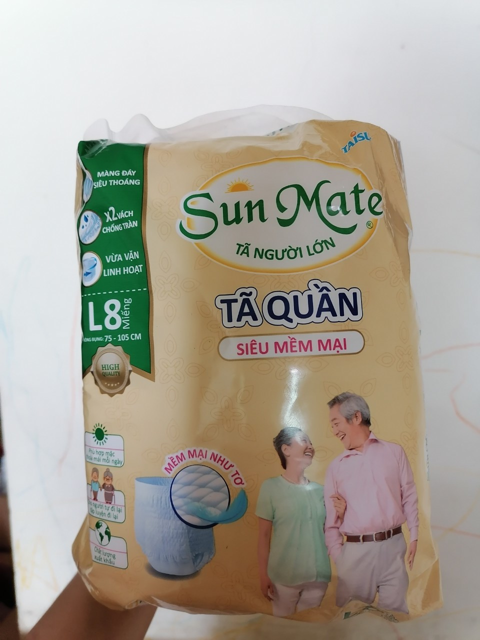Tã quần người lớn Sunmate L8