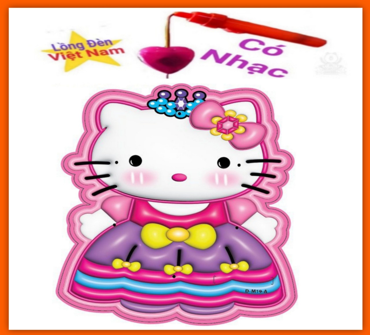 Lồng đèn trung thu-hello kitty thỏ ngọc