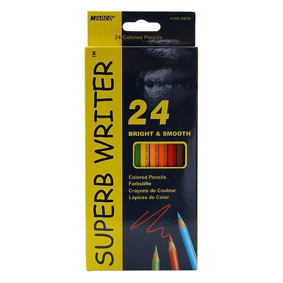 Bộ chì tô 24 màu superb writer 4100-24cb