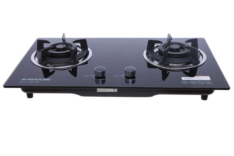 Bếp ga âm Sunhouse SHB7736 hàng trưng bày chưa sử dụng