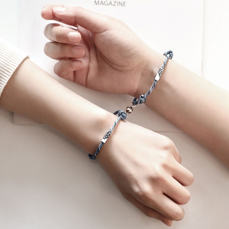 [Tết Yêu Thương] Vòng tay đôi nam châm dành cho các cặp đôi (Bao gồm một đôi)
