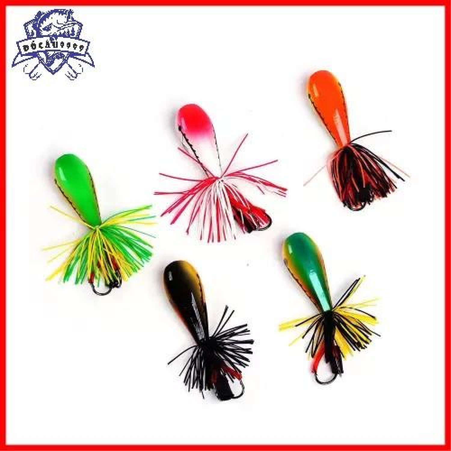 [Cao Cấp]Mồi Câu Cá Lóc, Mồi Câu Lure, Mồi Nhái Nhảy Chất Lượng