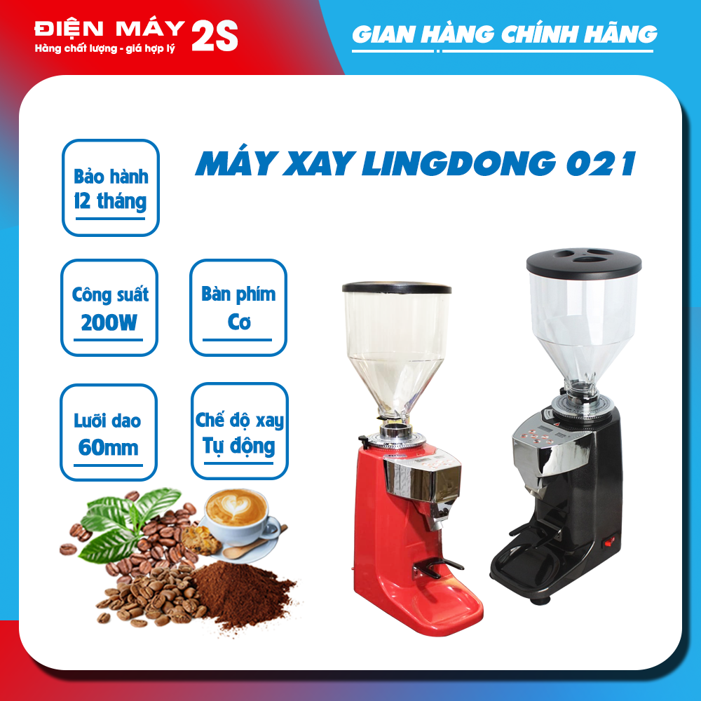 Máy xay cafe, máy xay cà phê Espresso 021 chuyên dụng - Tự động định lượng - Giá tốt 2023 - Bảo hành 01 năm - Hỗ trợ chính sách hậu mãi..