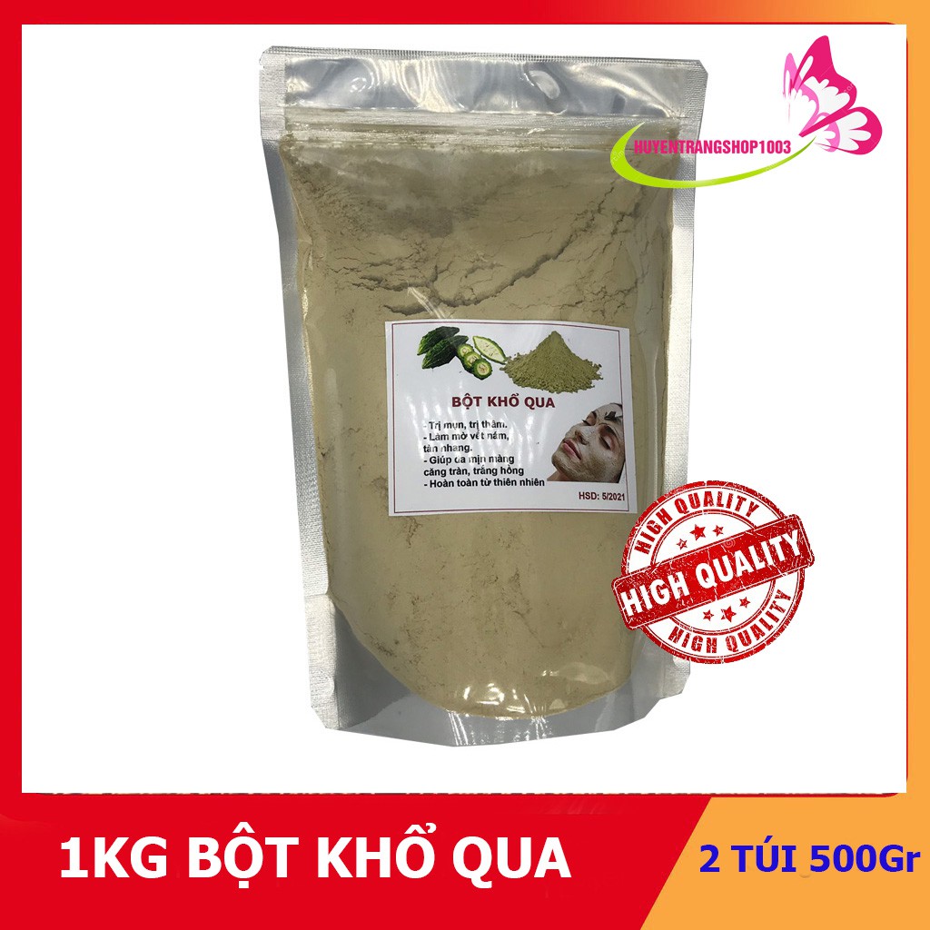 1Kg bột khổ qua mướp đắng nguyên chất handmade
