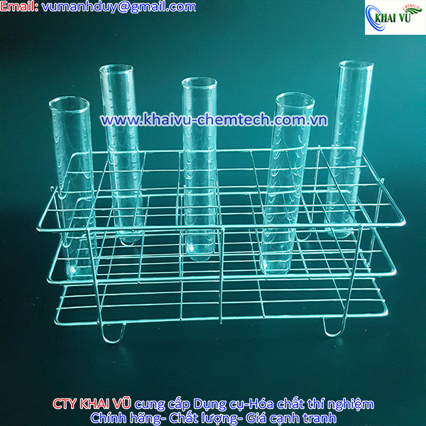 [HCM] Giá để ống nghiệm INOX các cỡ