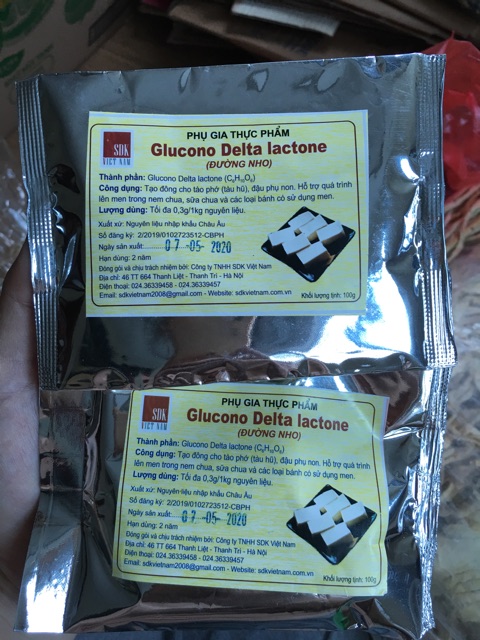 Đường nho Pháp gói 100g