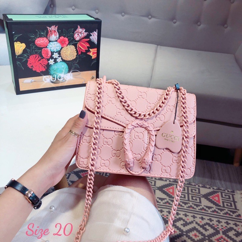 Túi Xách Khóa Đầu Rồng Full Màu Hot 2021