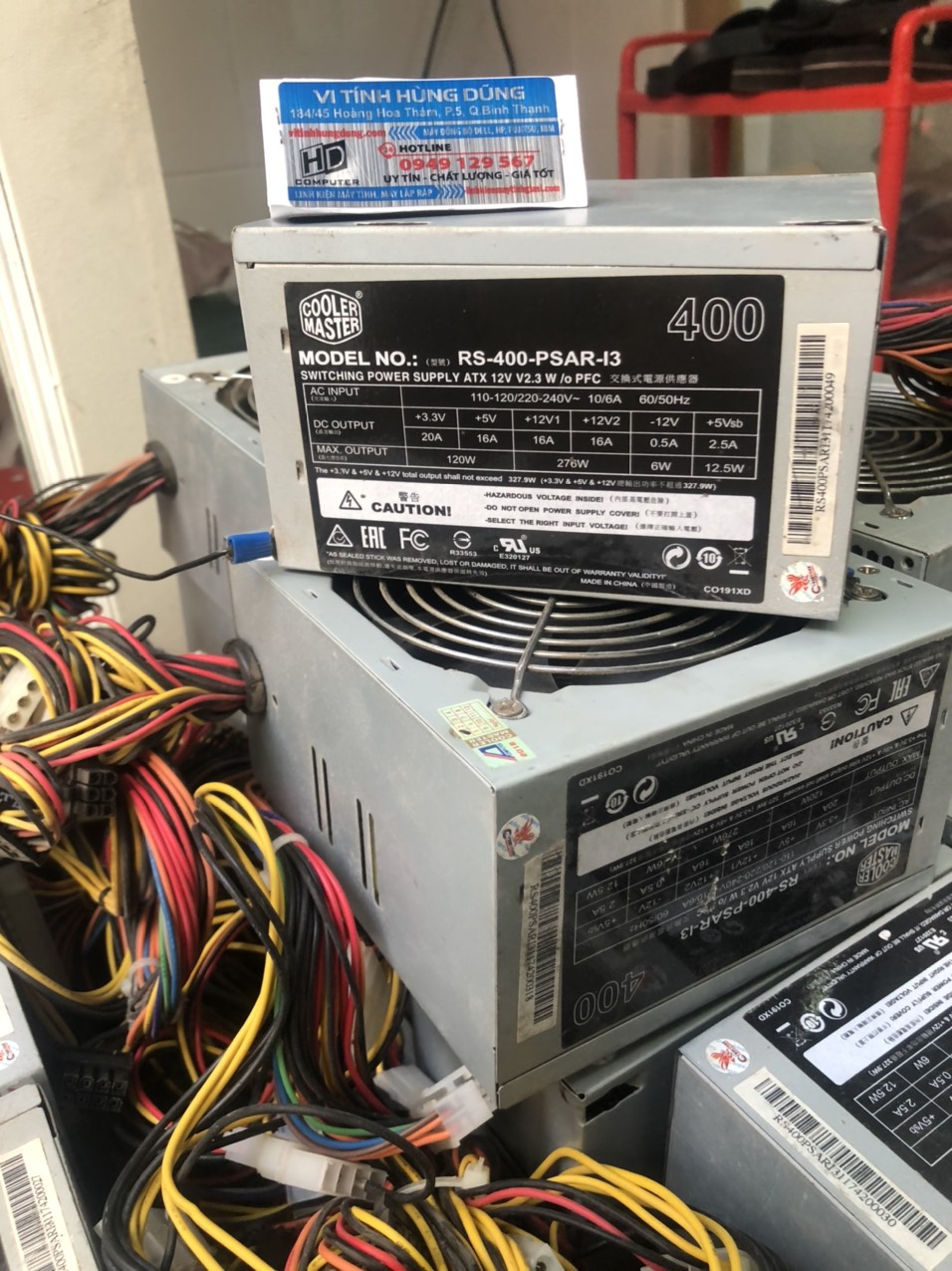 Nguồn 400w cooler master 400w -psu 400 bh 01th