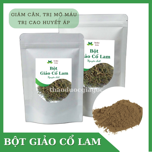 Bột Giảo cổ lam khô nguyên chất 500gr xịn chuẩn