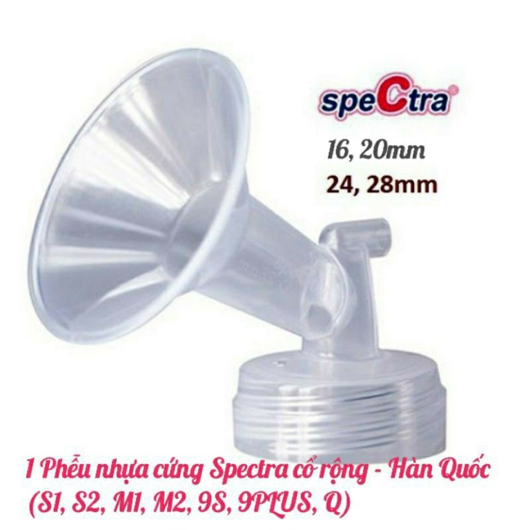 Phễu spectra chính hãng size 16_20_24_28 sử dụng máy 9plus, m1,m2,s1,s2.. nam1