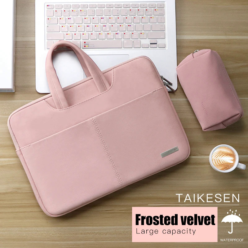Máy Tính Xách Tay Túi 13.3 15.6 14 Inch Không Thấm Nước Máy Tính Xách Tay Túi Tay Áo Cho  Trường Hợp M1 Không Khí Pro 13 15 Vai Túi Xách Cặp